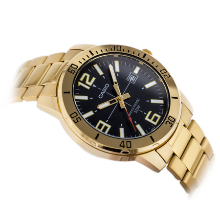 CASIO MTP-VD01G-1B MEN'S WATCH + BOX