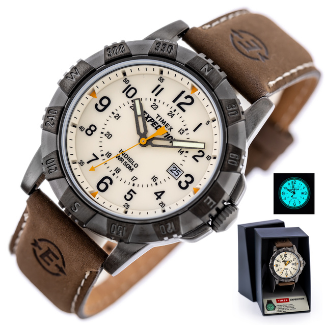 ZEGAREK MĘSKI TIMEX EXPEDITION T49990 - INDIGLO