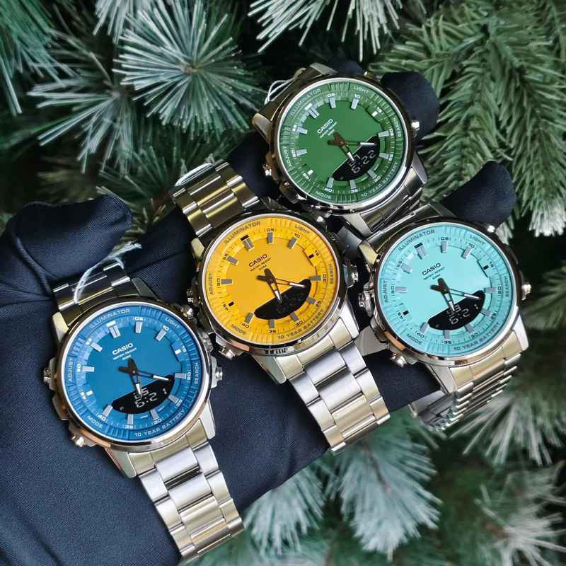 ZEGAREK MĘSKI CASIO AMW-880D-3A + BOX