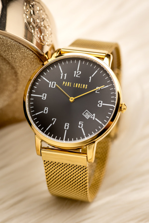 PAUL LORENS WOMEN'S WATCH - PL11503B-1D1 (zg510d) + BOX