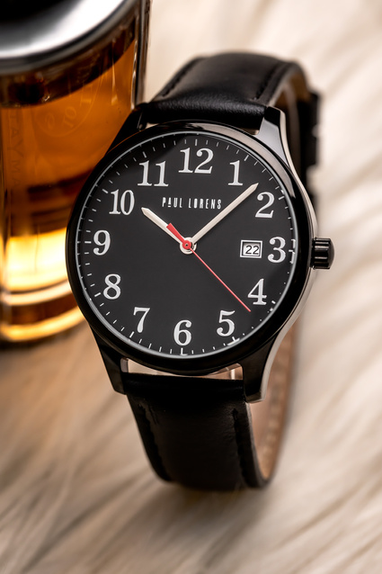 PAUL LORENS MALE WATCH - PL20016A-1A3 (zg380a) + BOX