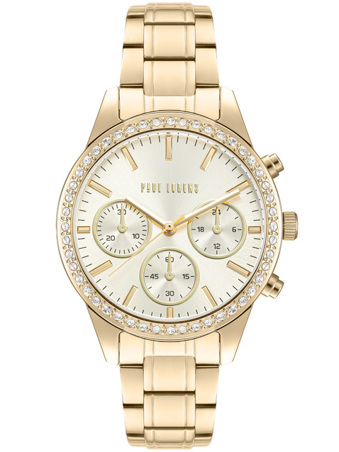 PAUL LORENS WOMEN'S WATCH - PL20020B-4D1 (zg569a) + BOX