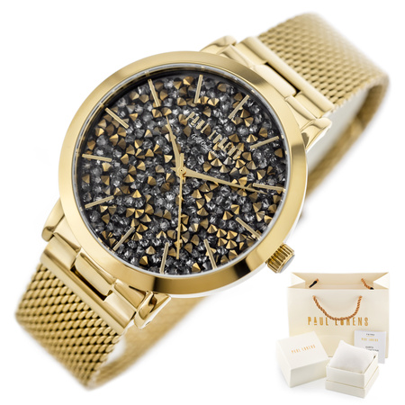 ZEGAREK DAMSKI PAUL LORENS -  PPL00473B2-1D1 - STAL SZLACHETNA (zg517c) + BOX