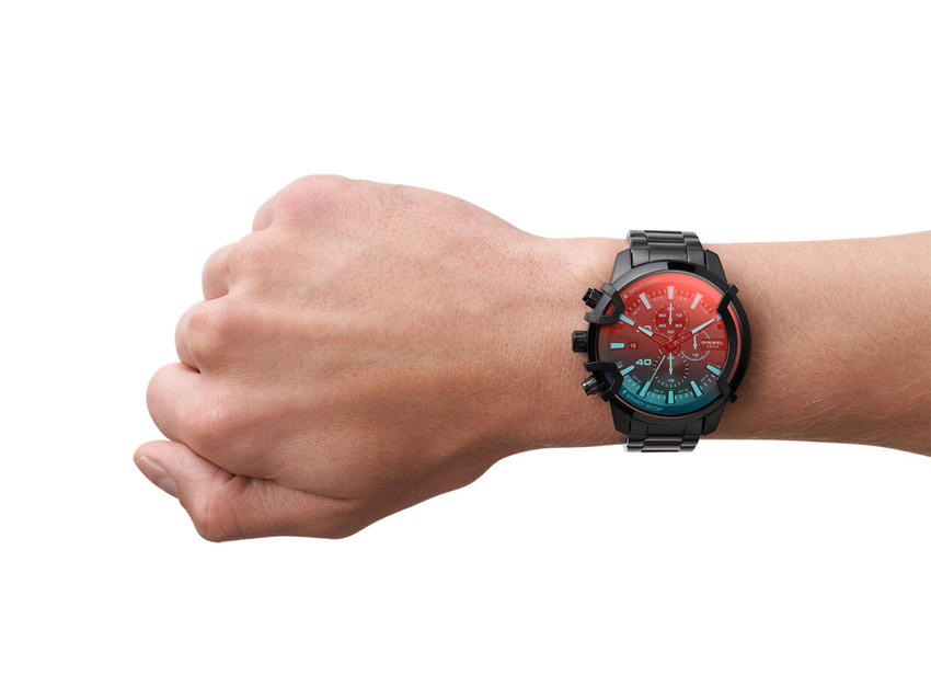 DIESEL Griffed Chronograph Men's Watch DZ4578 + BOX