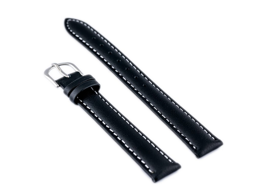 BISSET BS-203 leather watch strap - 14mm