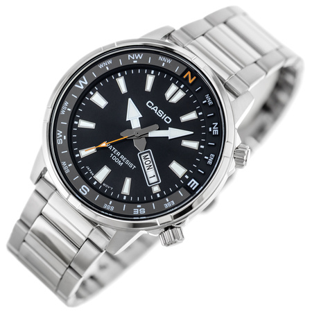 CASIO MTD-130D-1A4 MEN'S WATCH + BOX
