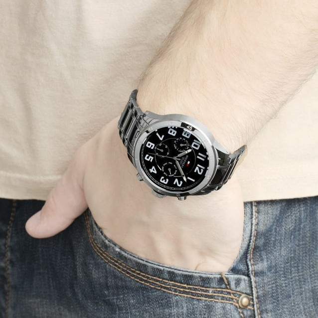 TOMMY HILFIGER MEN'S WATCH 1791054 TREND (zf078a)