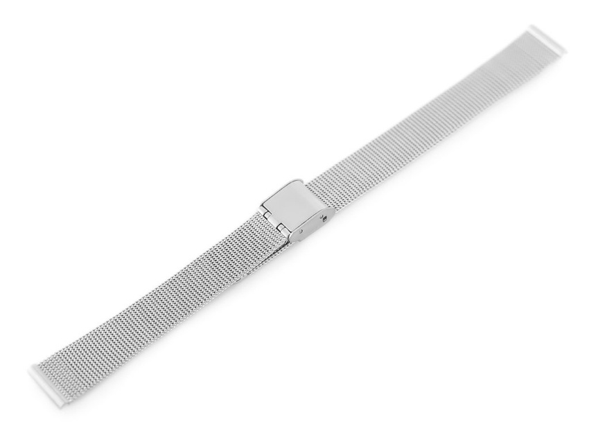 Bracelet 301S - HQ mesh - silver - 12mm