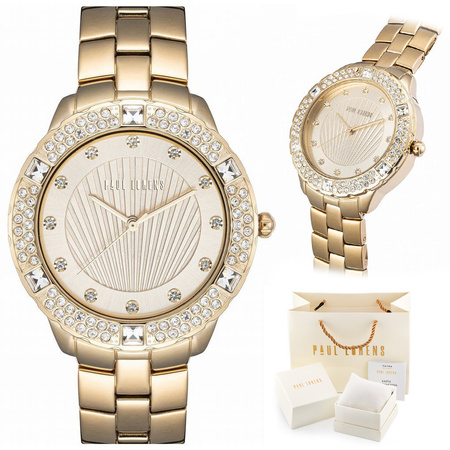 PAUL LORENS WOMEN'S WATCH - PL8527B2-4D1 (zg558c) + BOX