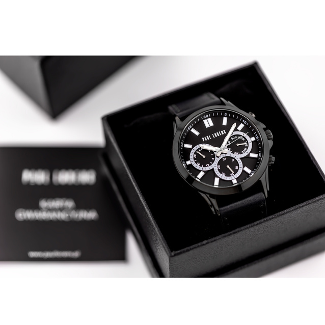 PAUL LORENS MALE WATCH - PL8071A2-1A5 (zg373b) + BOX