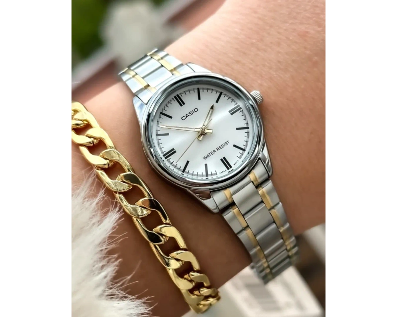 CASIO LTP-V005SG-7A WOMEN'S WATCH (zd586i) + BOX