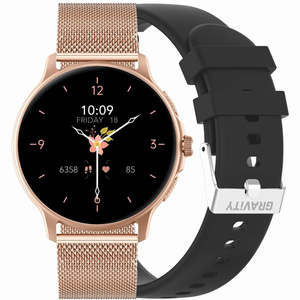 SMARTWATCH UNISEX GRAVITY GT12-4 - ROZMOWY BLUETOOTH, DODATKOWY PASEK (sg035d)
