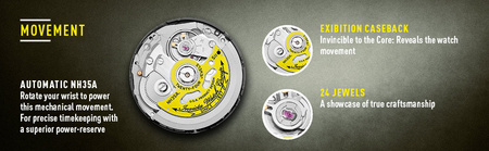 INVICTA DIVER PROFESSIONAL MEN'S WATCH 29176 - AUTOMAT WR200 (zv004a)