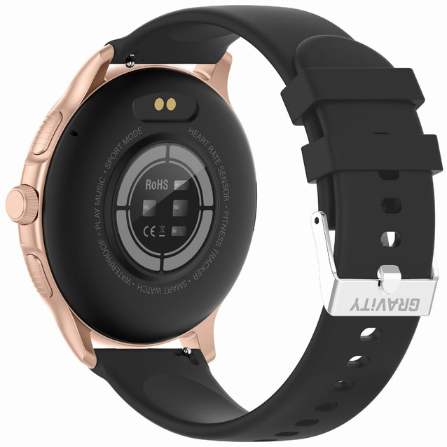 SMARTWATCH UNISEX GRAVITY GT12-4 - BLUETOOTH CONNECTIONS, ADDITIONAL PASSAGE (sg035d)