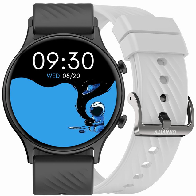 SMARTWATCH UNISEX GRAVITY GT19-3 - ROZMOWY BLUETOOTH, DODATKOWY PASEK (sg032c)