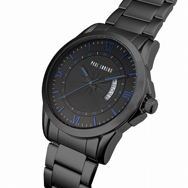 PAUL LORENS MALE WATCH - PL3844B3-1A6 (zg371c) + BOX