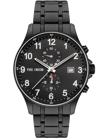 ZEGAREK MĘSKI PAUL LORENS - PL20002B-1A5 (zg383a) + BOX