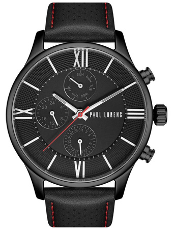 ZEGAREK MĘSKI PAUL LORENS - PL11652A6-1A3 (zg355b) + BOX