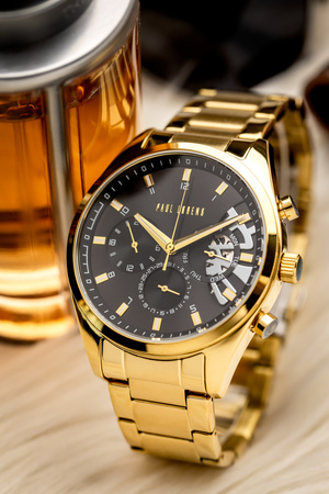 PAUL LORENS MALE WATCH - PL20003B-1D1 (zg387b) + BOX