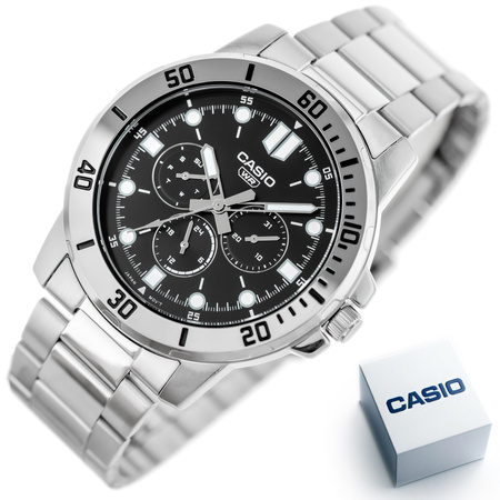 CASIO MEN'S WATCH MTP-VD300D-1E (zd268a) + BOX
