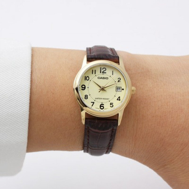 ZEGAREK DAMSKI CASIO LTP-V002GL-9BUDF (zd584e) + BOX