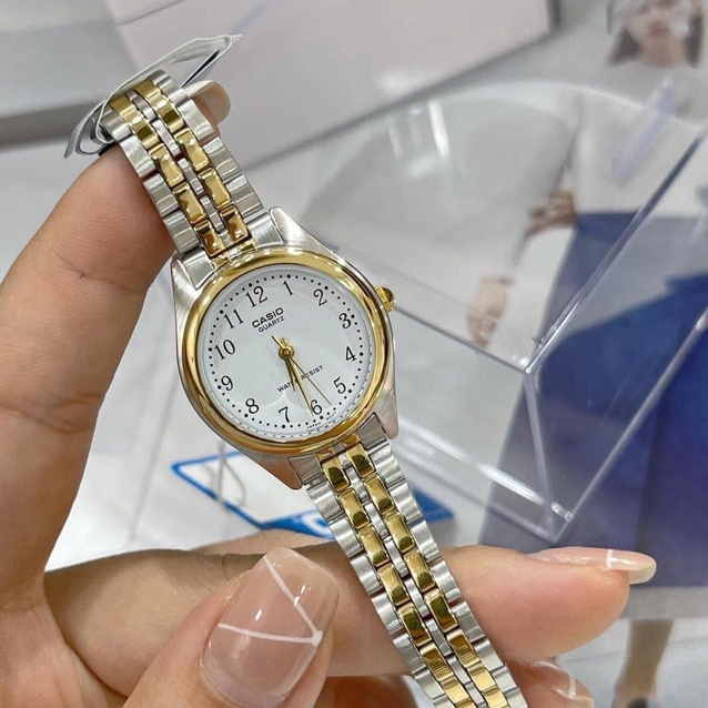 CASIO LTP-1129G-7B WOMEN'S WATCH (zd602b) + BOX