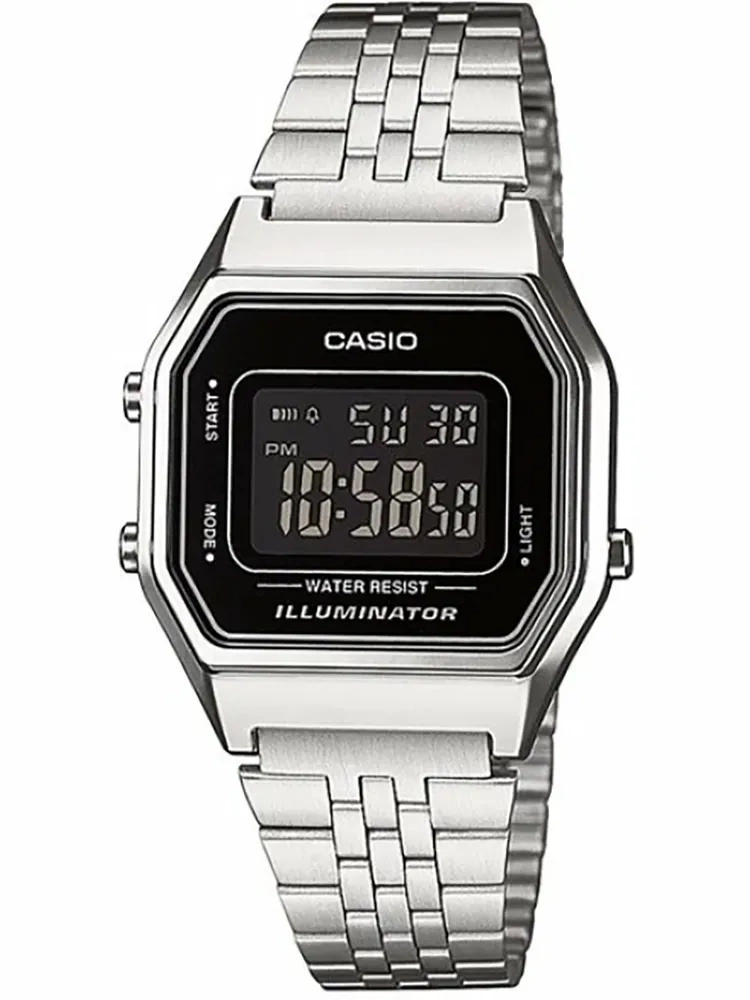 DÁMSKE HODINKY CASIO LA680WA-1B VINTAGE + KRABIČKA
