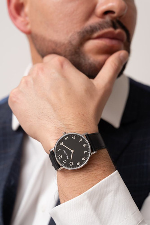 PAUL LORENS MALE WATCH - PL11989A5-1A1 (zg370a) + BOX