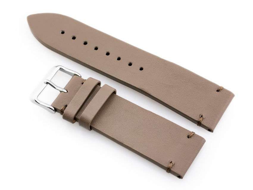 BISSET BS-128 leather watch strap - 24mm