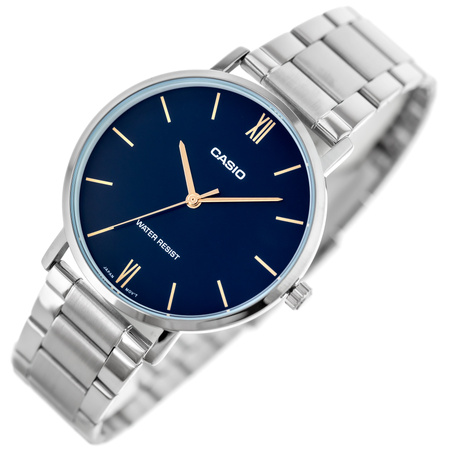 CASIO MTP-VT01D-2B MEN'S WATCH (zd165n) + BOX