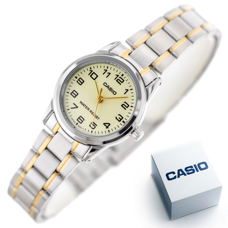 CASIO WOMEN'S WATCH LTP-V001SG-9B + BOX