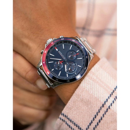 TOMMY HILFIGER MEN'S WATCH 1791718 BANK (zf022a)