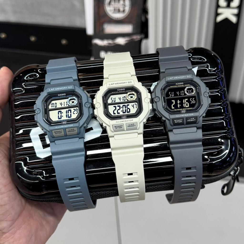 ZEGAREK MĘSKI CASIO Sports WS-1400H-2A + BOX (zd271b)