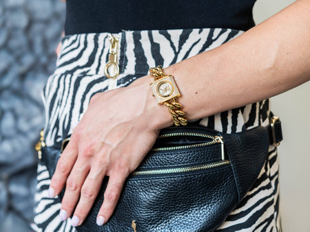 ZEGAREK DAMSKI Michael Kors Chain Lock MK4711 + BOX