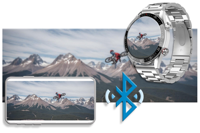 GRAVITY GT4-3 MEN'S SMARTWATCH - MAKING CALLS, STEPWATCH (sg023c)