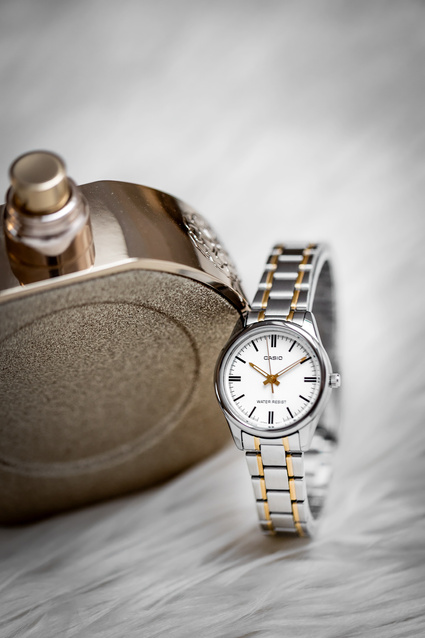 CASIO LTP-V005SG-7A WOMEN'S WATCH (zd586i) + BOX