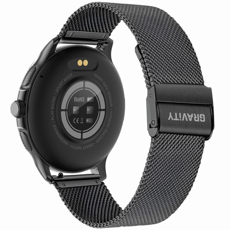 SMARTWATCH UNISEX GRAVITY GT12-1 - BLUETOOTH CONNECTIONS, ADDITIONAL PASSAGE (sg035a)