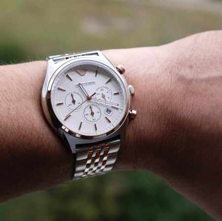 EMPORIO ARMANI MEN'S WATCH AR1998- ZETA (zi045c)