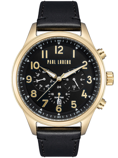 PAUL LORENS MALE WATCH - PL20011A-1A2 (zg378a) + BOX