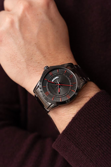 PAUL LORENS MALE WATCH - PL3844B3-1A5-2 (zg371b) + BOX