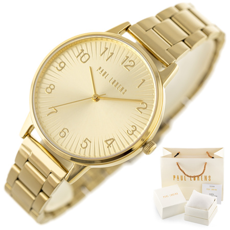 PAUL LORENS WOMEN'S WATCH - 11715B3-4D1 (zg503c) + BOX