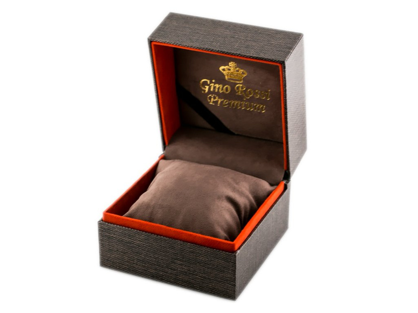 Gift box for watch - G. ROSSI PREMIUM - BROWN