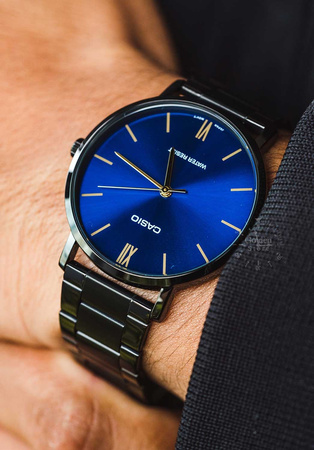 Casio Men's Watch MTP-VT01B-2B + BOX