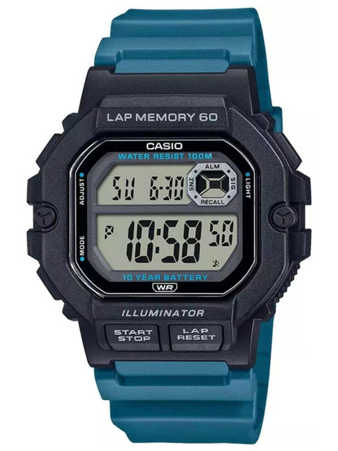 CASIO Sports Men's WATCH WS-1400H-3A + BOX (zd271c)