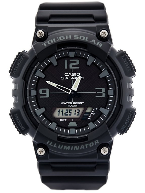 ZEGAREK MĘSKI CASIO AQ-S810W-1A2V (zd044b) - SOLAR POWERED + BOX