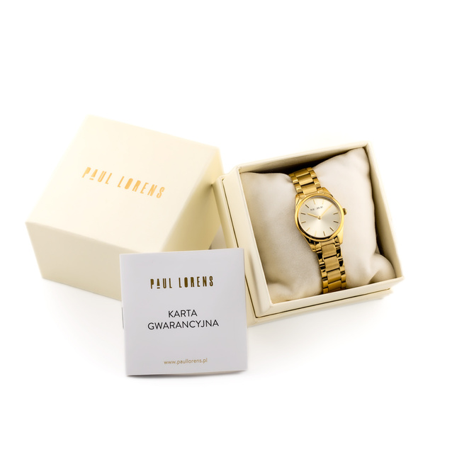 PAUL LORENS WOMEN'S WATCH - PL20008B-4D1 (zg571a) + BOX