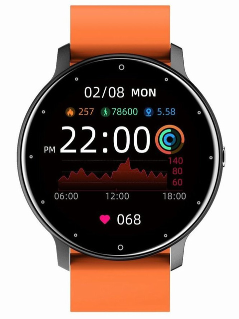 SMARTWATCH UNISEX GRAVITY GT1-9 - PULSOMETR, WŁASNE TARCZE (sg015i)