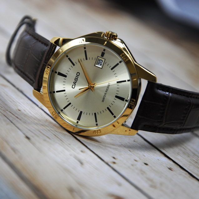 CASIO MEN'S WATCH MTP-V004GL-9A (zd046c) + BOX