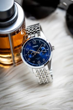 CASIO MTP-E340D-2A MEN'S WATCH (zd264b) + BOX