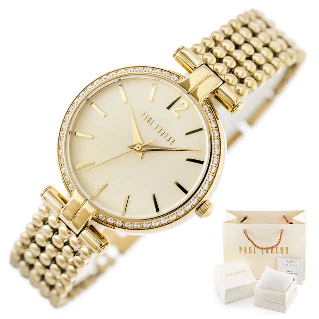 PAUL LORENS WOMEN'S WATCH - PL11378B2-4D1 (zg561b) + BOX